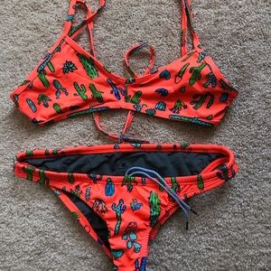 Jolyn Bikini. Joshua Tree print. Size large.